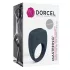 Dorcel Mastering - akumulatorski vibracijski obroček za penis (siv)