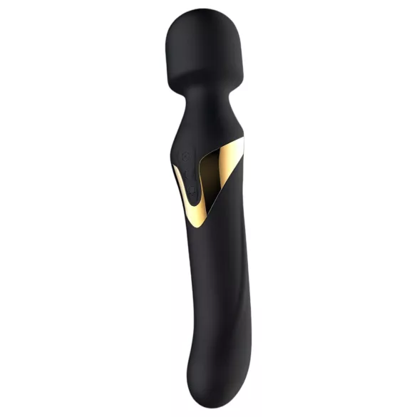 Dorcel - vibrator za dvojni orgazem 2v1 - črna