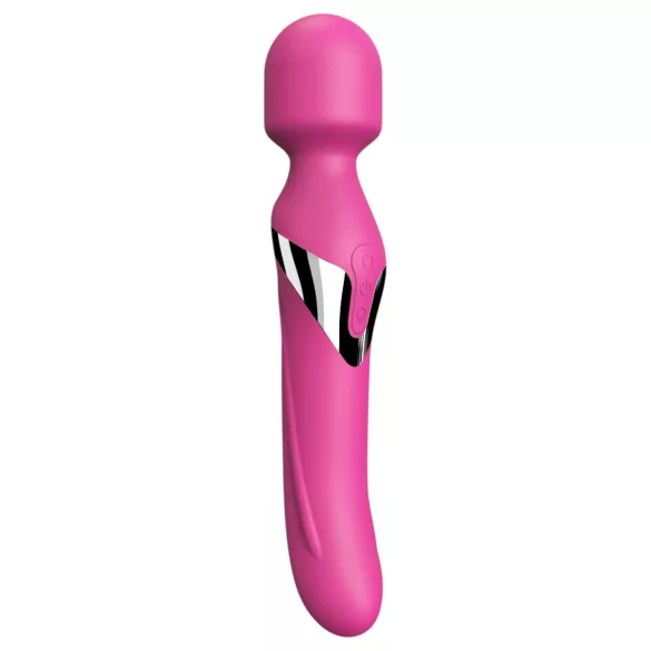 Dorcel Dual Orgasms - akumulatorski, 2v1 masažni vibrator (roza)