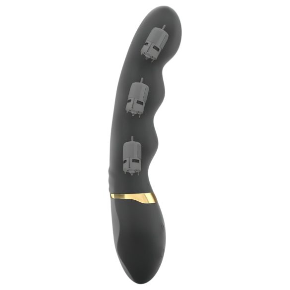 Dorcel Too Much 2.0 - vibrator za točko G in klitoris - polnjenje USB, 3 motorji