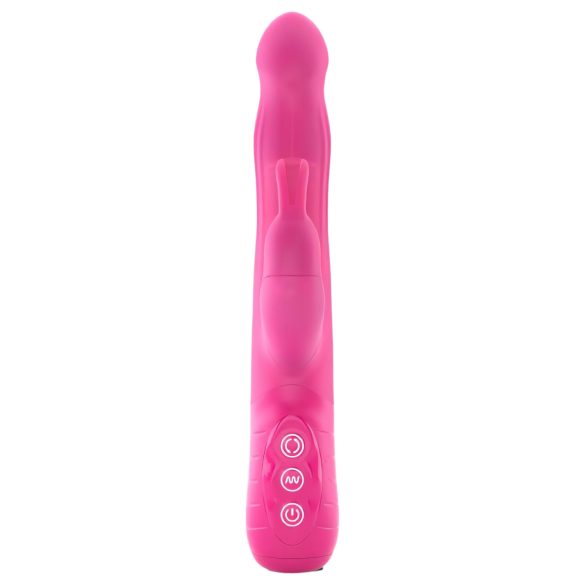 Dorcel Baby Rabbit 2.0 - akumulatorski vibrator s stimulatorjem klitorisa (roza)