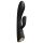 Dorcel Flexi Rabbit - grelni vibrator s klitoralnim nastavkom (črna)