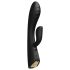 Dorcel Flexi Rabbit - grelni vibrator s klitoralnim nastavkom (črna)