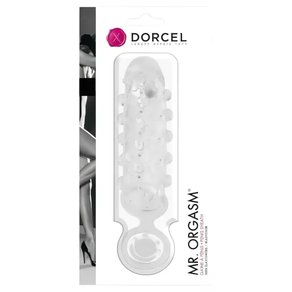 Dorcel Mr. Orgasm - okrogel penisni tulec (prozoren)