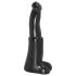 AnimHole Bull - dildo penis bik - 25 cm - črna