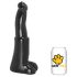 AnimHole Bull - dildo penis bik - 25 cm - črna