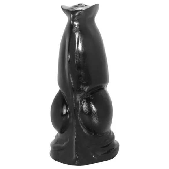AnimHole Wolf - dildo penis v obliki volka - 21 cm - črna