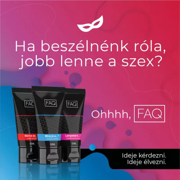 Pogosta vprašanja - Ali je greh…? analni lubrikant (50 ml)