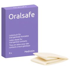 Oralsafe - zaščitna folija za oralni seks - 8 kosov