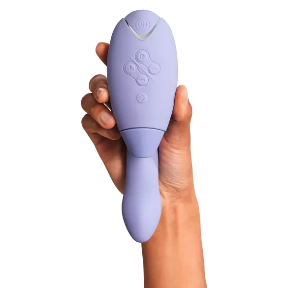 Womanizer Duo 2 - vibrator za G-točko in klitoris - 2v1 - vijoličen