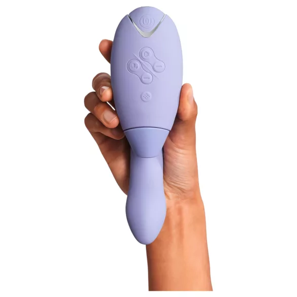 Womanizer Duo 2 - vibrator za G-točko in klitoris - 2v1 - vijoličen