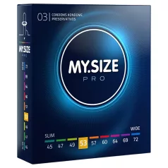 My.Size PRO - kondom po meri - 53 mm (3 kos)