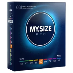 My.Size PRO - kondom po meri - 57 mm (3 kos)