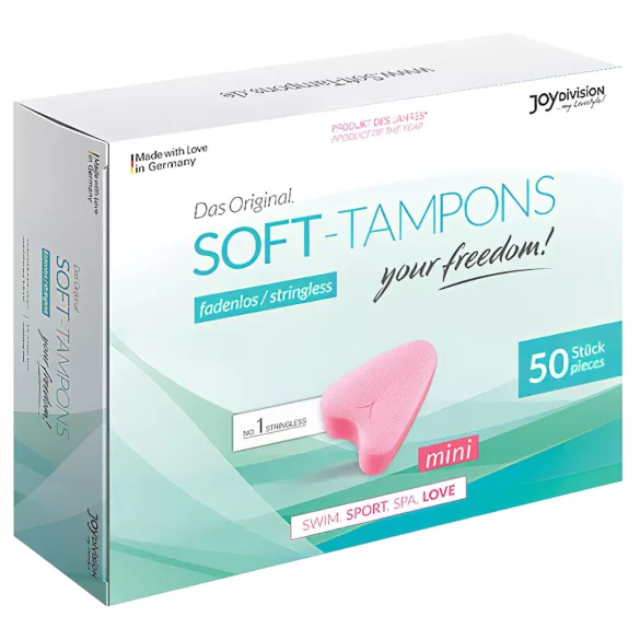 Joydivision Soft-Tampons mini - tamponi brez vrvice (50 kos)