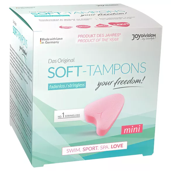 Joydivision Soft-Tampons mini - tamponi brez vrvice (3 kos)
