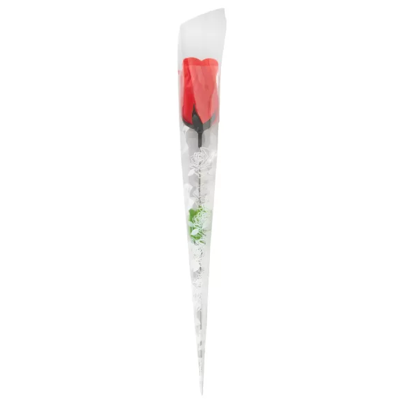 Panty Rose - tanga spodnje hlačke - skrita v cvetu - rdeča (S-L)