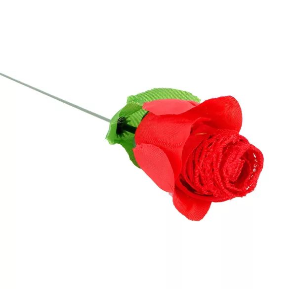 Panty Rose - tanga spodnje hlačke - skrita v cvetu - rdeča (S-L)