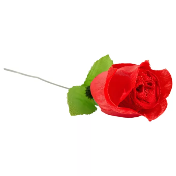 Panty Rose - tanga spodnje hlačke - skrita v cvetu - rdeča (S-L)