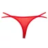 Panty Rose - tanga spodnje hlačke - skrita v cvetu - rdeča (S-L)