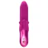 Fun Factory Bi Stronic Fusion - vibracijski dildo z nastavkom za klitoris (roza)