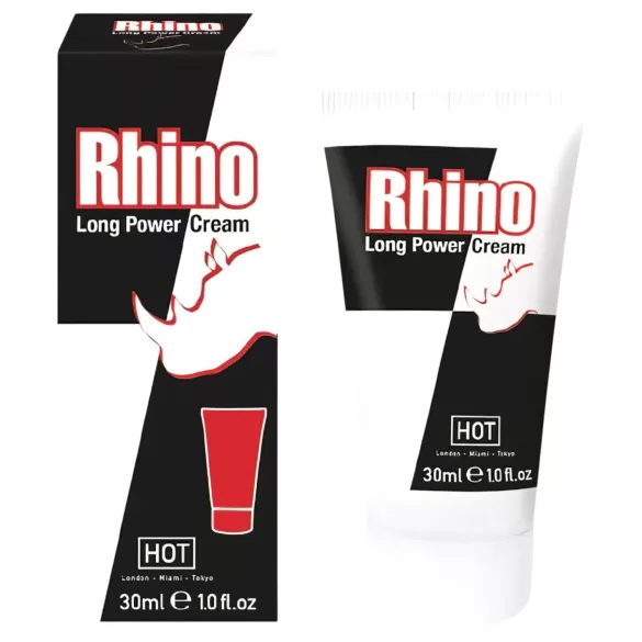 HOT - Rhino - Long Power krema za odložitev izliva (30 ml)