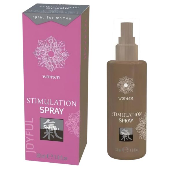HOT Shiatsu Joyful - stimulacijski sprej za ženske (30ml)