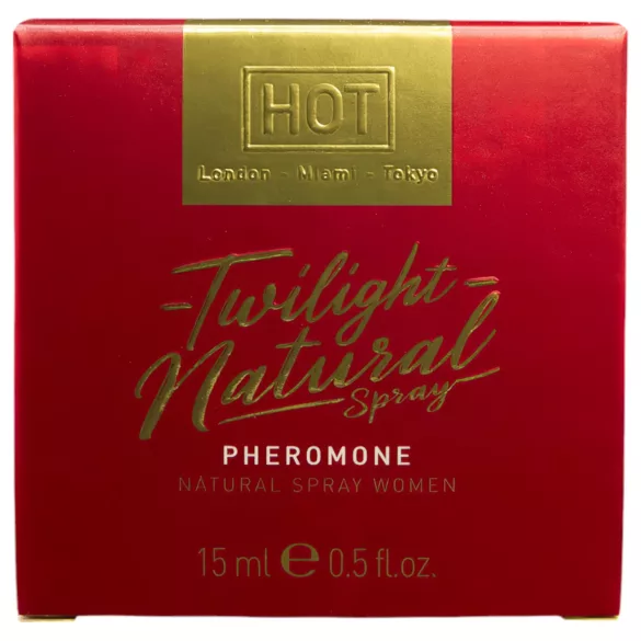 HOT Twilight Natural - feromonski parfum za ženske - brez vonja - 15ml