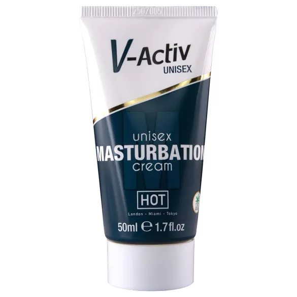 Hot V-Active - stimulativna uniseks masturbacijska krema (50 ml)