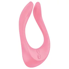   Satisfyer Endless Joy - vibrator za pare - polnjenje USB - roza