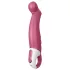 Satisfyer Petting Hippo - vibrator na polnjenje - vodoodporen - roza