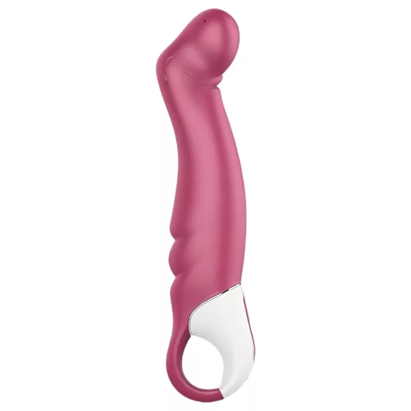 Satisfyer Petting Hippo - vibrator na polnjenje - vodoodporen - roza