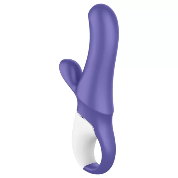 Satisfyer Magic Bunny - vibrator za klitoris z ročajem - vodoodporen - modra