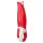 Satisfyer Power Flower - vibracijski masažer na akumulator, vodenoodporen (rdeč)