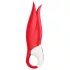 Satisfyer Power Flower - vibracijski masažer na akumulator, vodenoodporen (rdeč)
