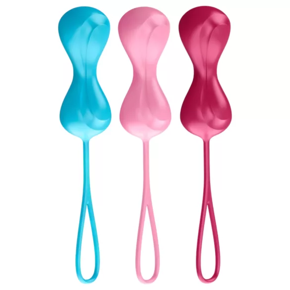 Satisfyer - vaginalne kroglice set - premične kroglice - 3 kosi