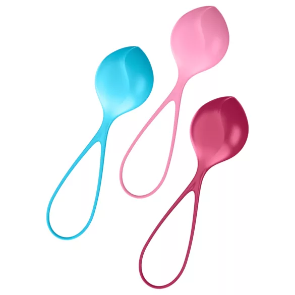Satisfyer - gejša kroglice - komplet 3 kosov