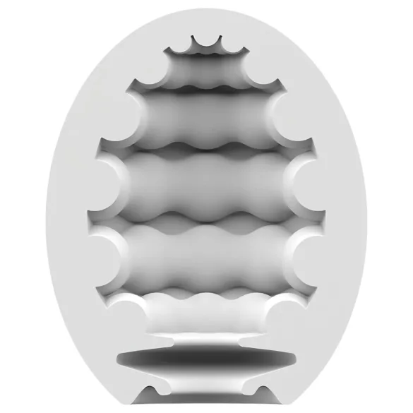 Satisfyer Egg Riffle - komplet masturbatorjev za penis - 3 kosi
