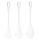 Satisfyer Yoni Power 1 - set belih gejšinih kroglic (3 deli)