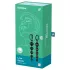 Satisfyer Love Beads - analni dildo set - kroglični - črna