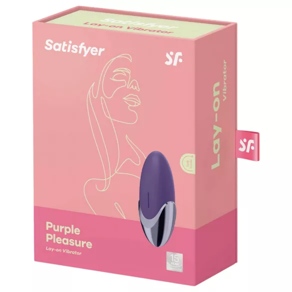 Satisfyer - vibracijski stimulator za klitoris - polnilni - vijoličen
