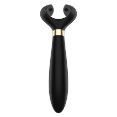   Satisfyer Endless Fun - akumulatorski, vodoodporni parni vibrator (črno)