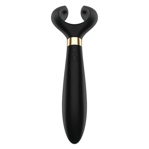 Satisfyer Endless Fun - akumulatorski, vodoodporni parni vibrator (črna)