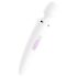 Satisfyer Wand-er Woman - vodoodporni masažni vibrator (bela)