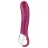 Satisfyer Big Heat - akumulatorski, grelni vibrator za G-točko (rdeč)