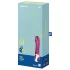 Satisfyer Big Heat - akumulatorski, grelni vibrator za G-točko (rdeč)