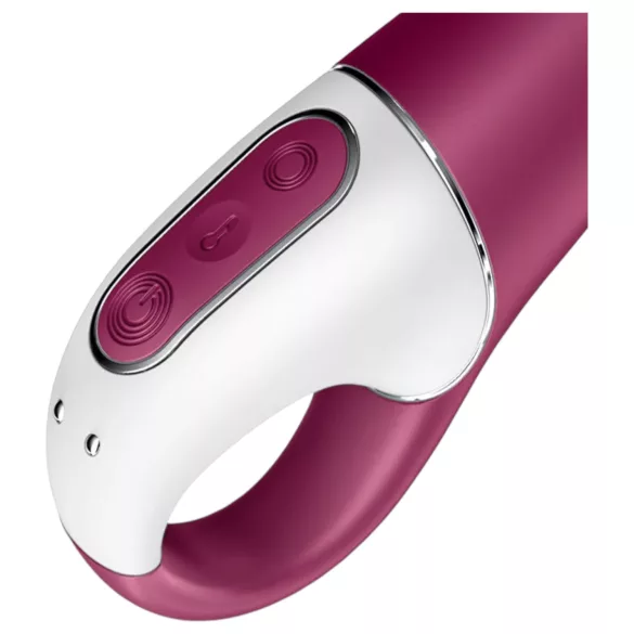 Satisfyer Hot Spot - G-točka vibrator s segrevanjem akumulatorski rdeč