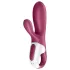 Satisfyer Hot Bunny - vibrator za klitoris s segajočo ročico - grelna funkcija