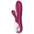 Satisfyer Hot Bunny - vibrator za klitoris s segajočo ročico - grelna funkcija