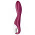 Satisfyer Heated Thrill - aplikacijsko vodeni grelni vibrator (rdeč)