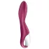 Satisfyer Heated Thrill - aplikacijsko vodeni grelni vibrator (rdeč)